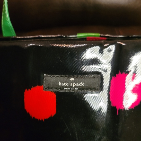 Kate Spade retro polka dot daycation tote bag - Picture 2 of 6